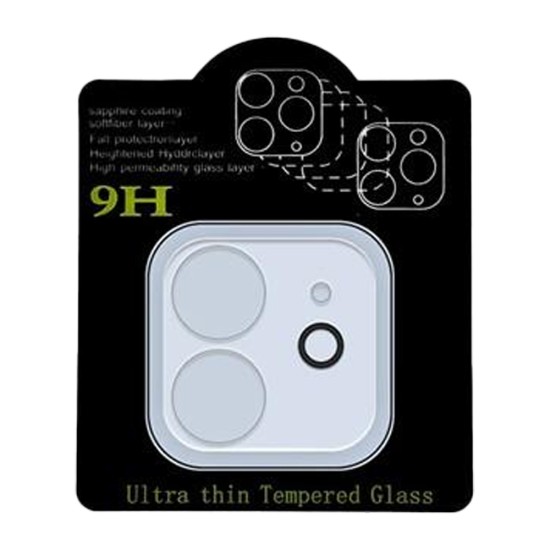 PROTETOR DE VIDRO TEMPERADO COM LENTE DE CÂMERA TRASEIRA ULTRAFINA PARA APPLE IPHONE 12 MINI